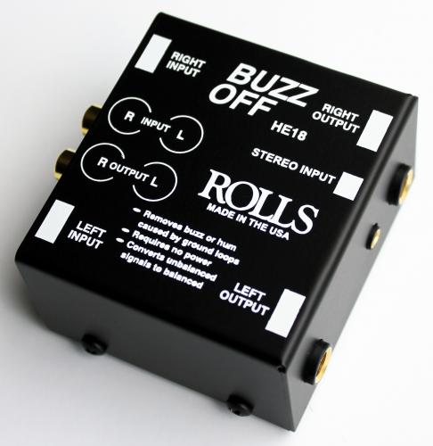 HE18 two channel audio hum and buzz remover image